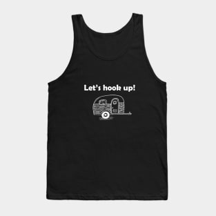 Let's Hook Up - Camping Design Tank Top